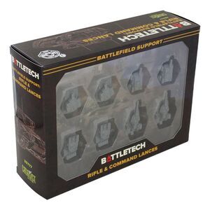 BattleTech Mercenaries Forcepack: Battlefield Support - Rifle & Command Lances